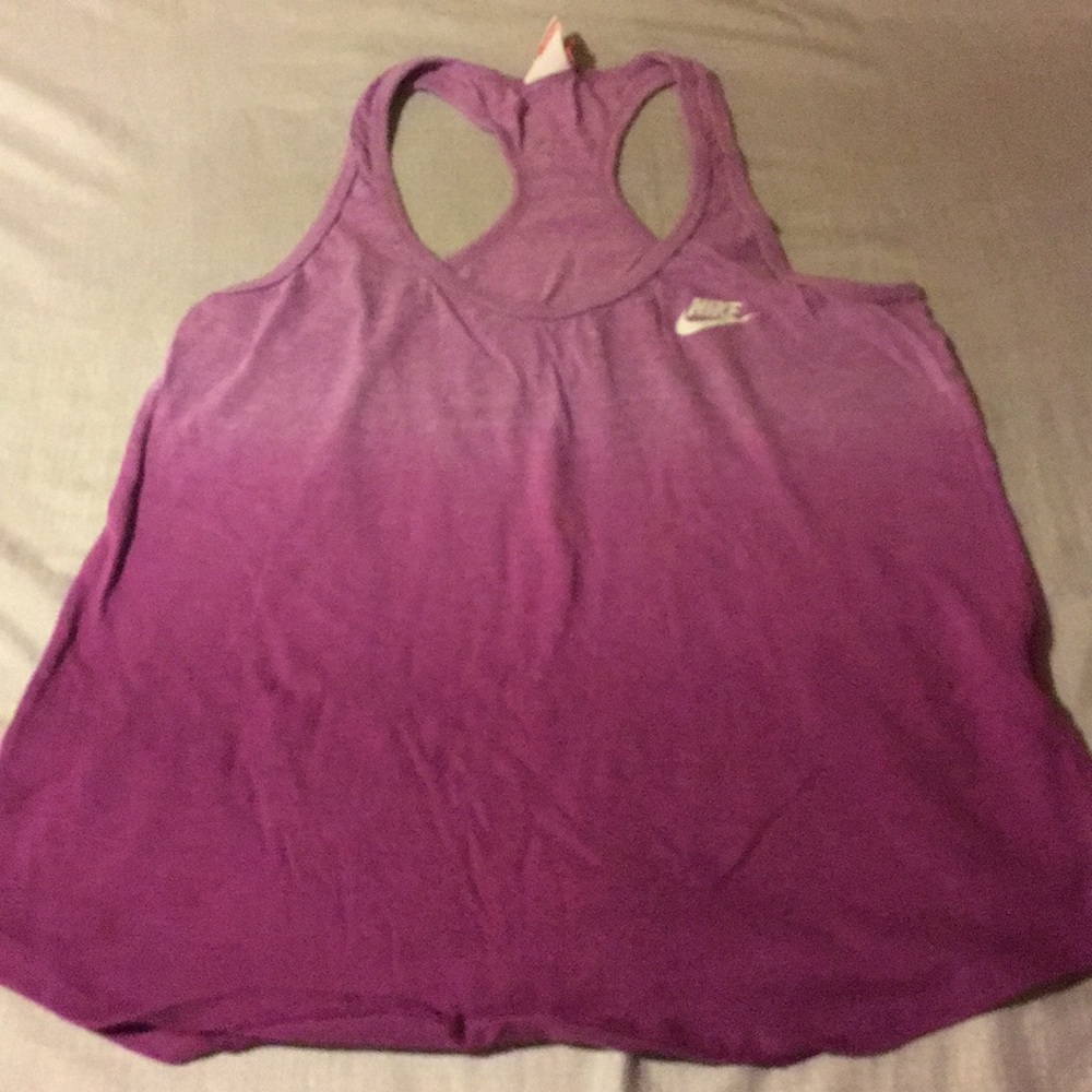 Purple Nike tank top